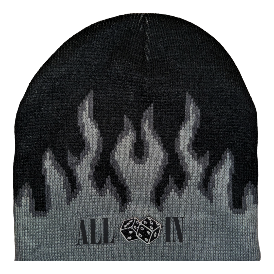 Black Logo Beanie