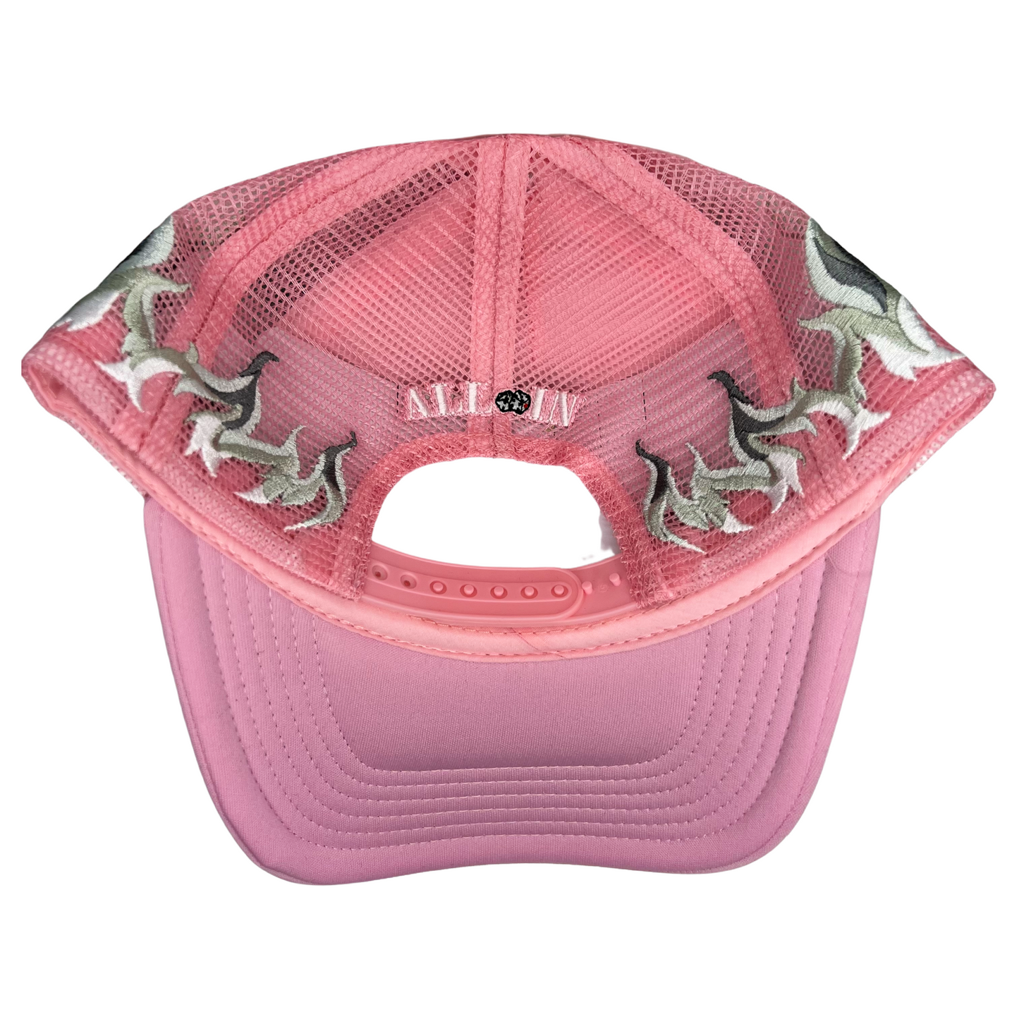 Pink Rhinestone Hat