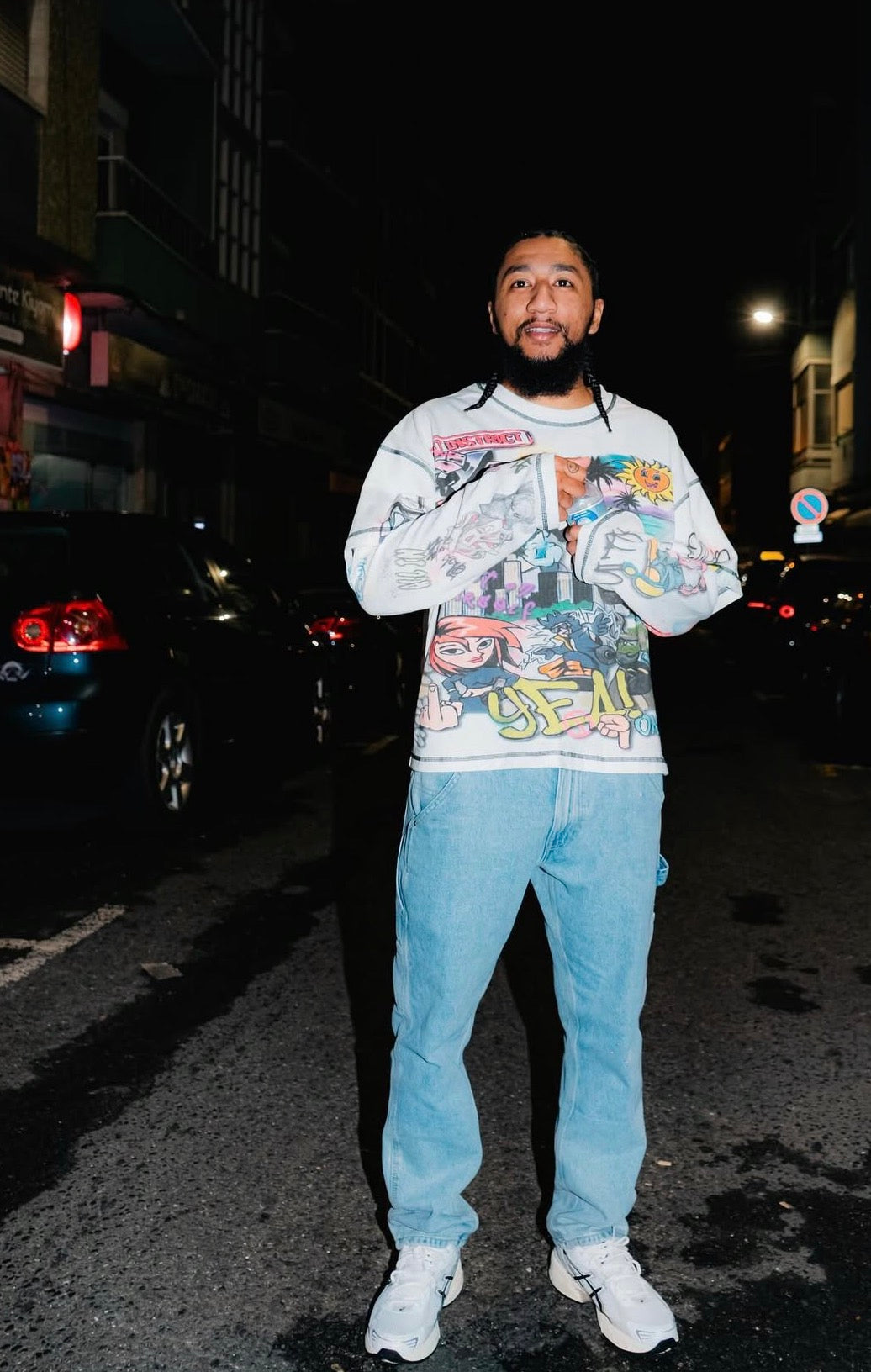 graffiti long sleeve