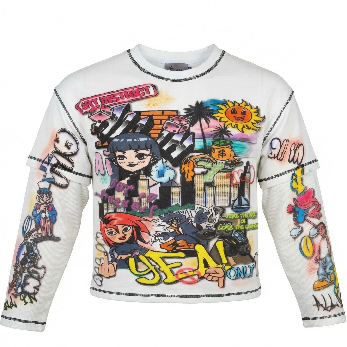 graffiti long sleeve