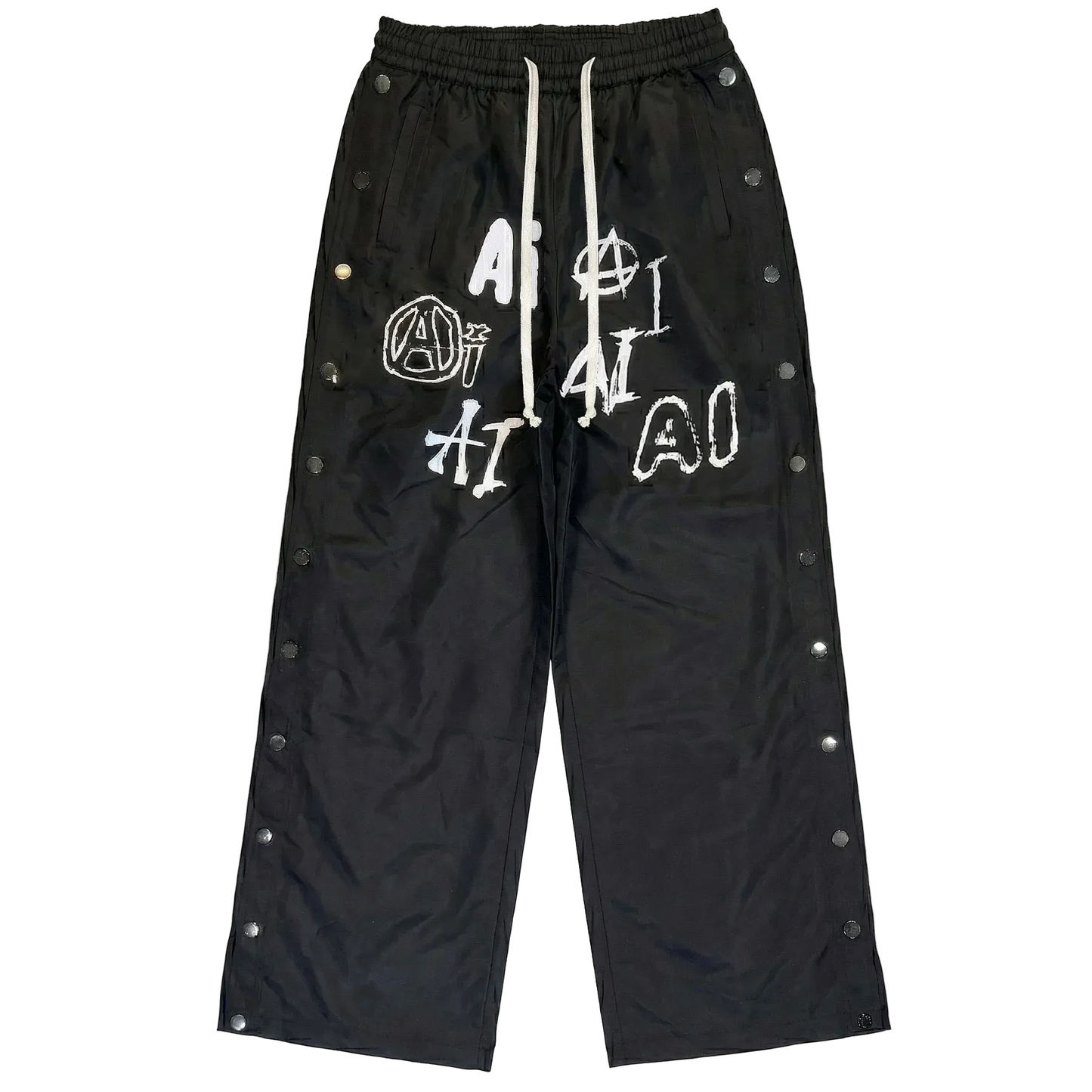 Button up track pants