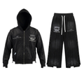 Black sweat suit