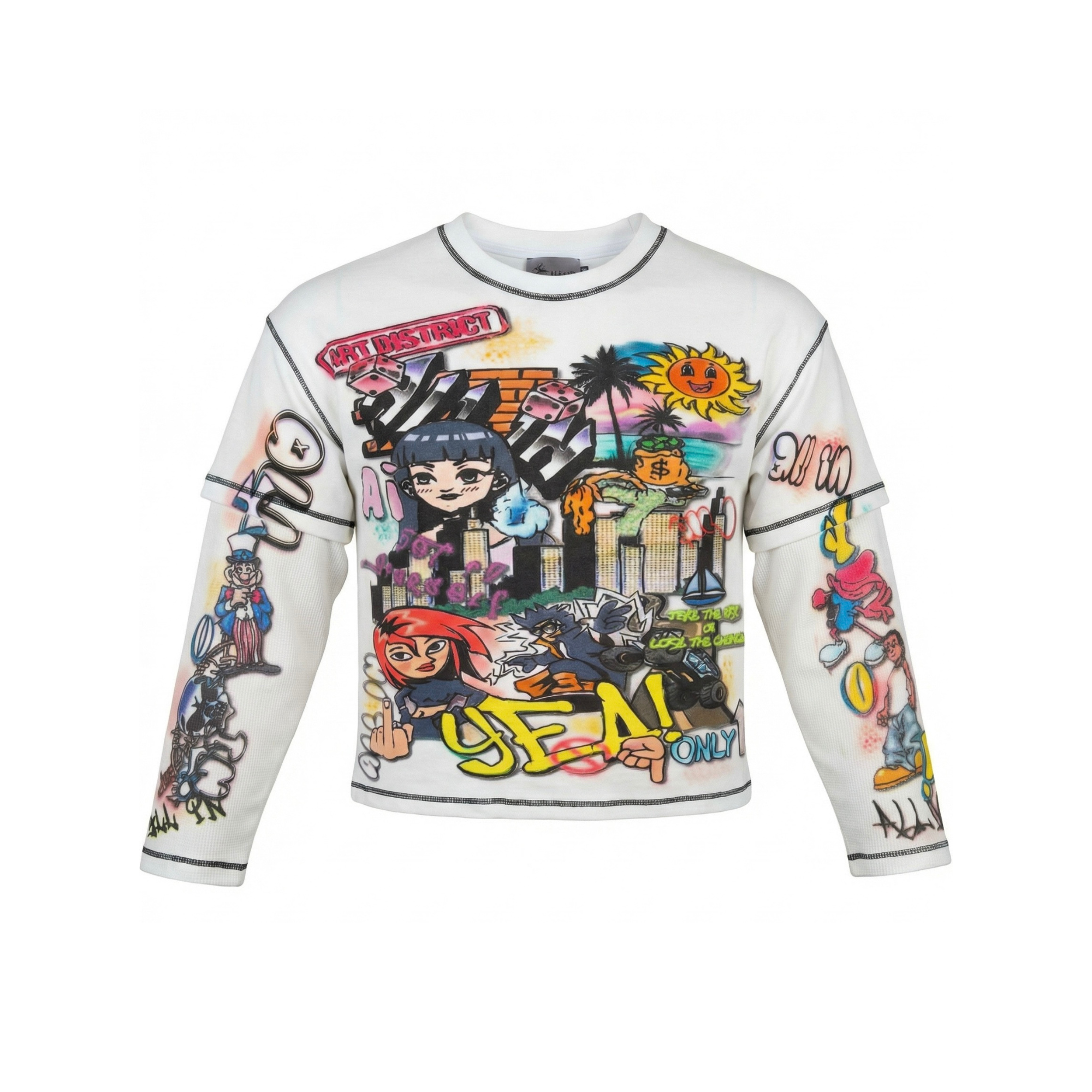 graffiti long sleeve