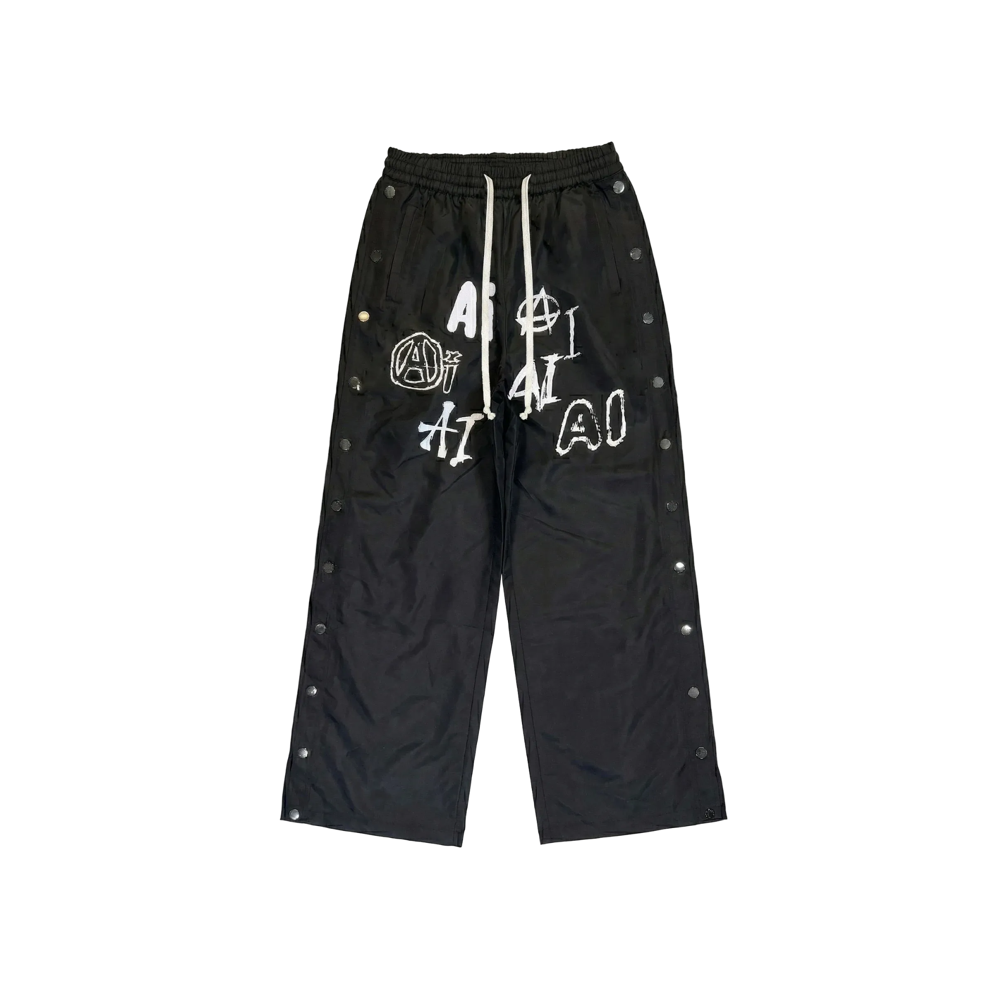 Button up track pants