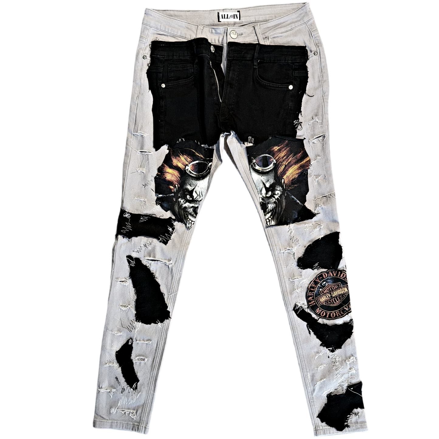 Patchwork Jeans
